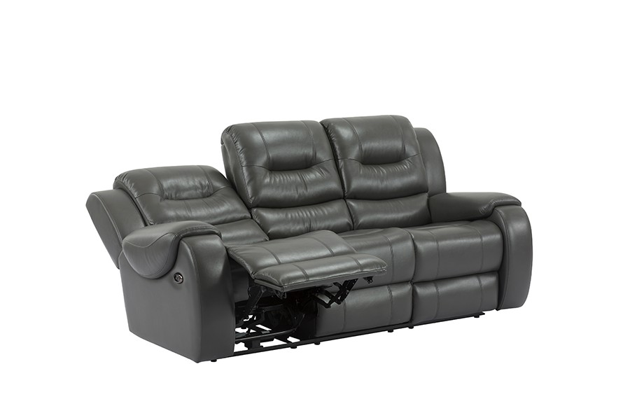 RC-2430 Faux Air Leather Power reclining โซฟาสามที่นั่ง